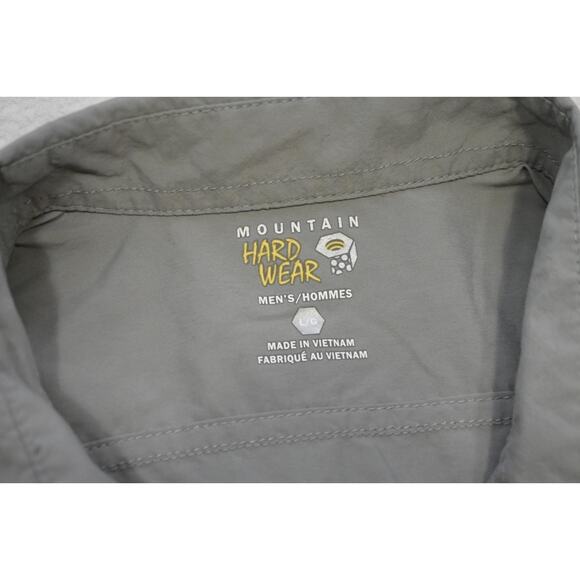Mountain HardWear Shirt Sweet Water Brewing High Country Gray Mens Size Large - Picture 7 of 9